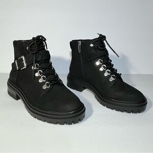 Vince Camuto Bindelia x Styled Snapshots Lace-Up Boots